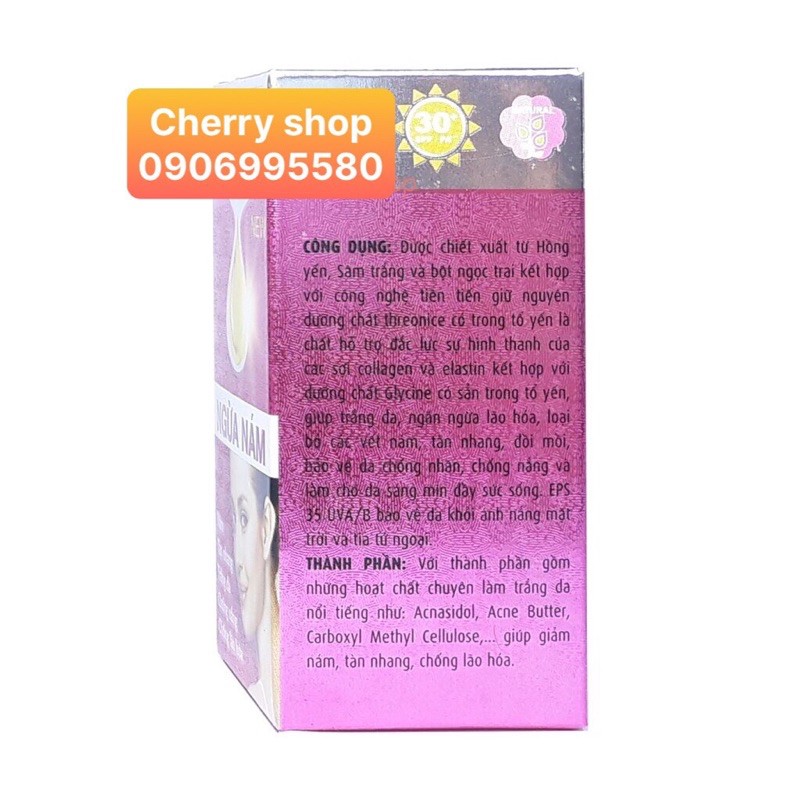 Serum Nám Tàn Nhang Trắng Da Chống Nắng Chống Lão Hóa - Serum Nano white 10ml