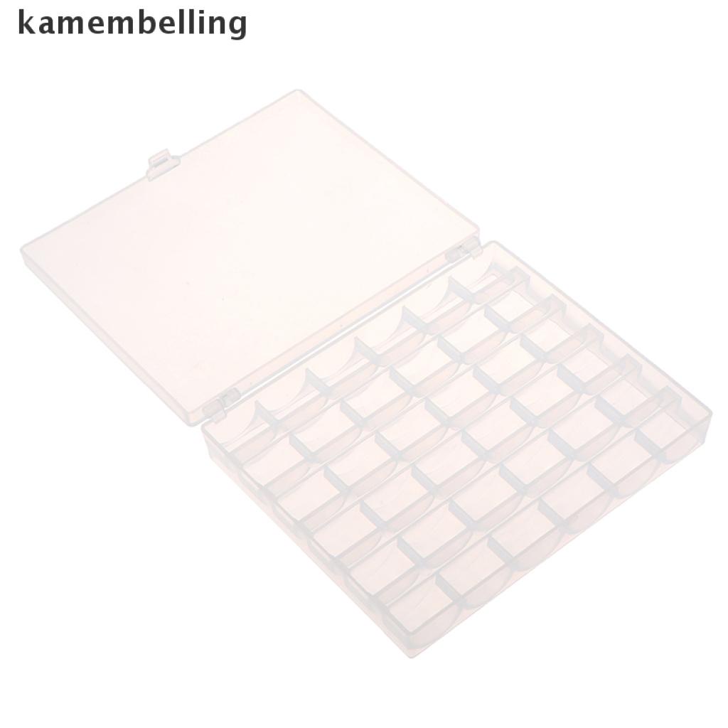 Hộp Nhựa Rỗng Đựng 36 Cuộn Chỉ Tiện Dụng