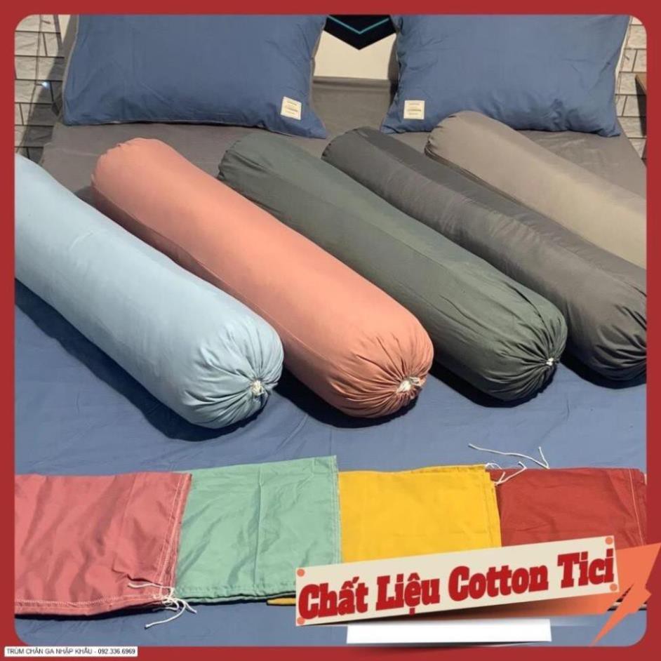 VỎ GỐI ÔM CHẤT COTTON TICI