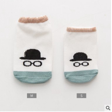 Vớ cotton silicon chống trượt vô hình phong cách Hàn Quốc dành cho bé
