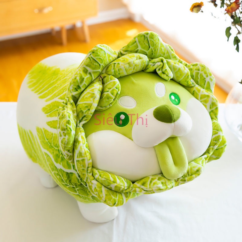 🐕🐕Chó bắp cải 🐕🐕Gấu bông chó bắp cải Vegetable Fairy siêu dễ thương kích thước 30-40-50-60cm NEOCI
