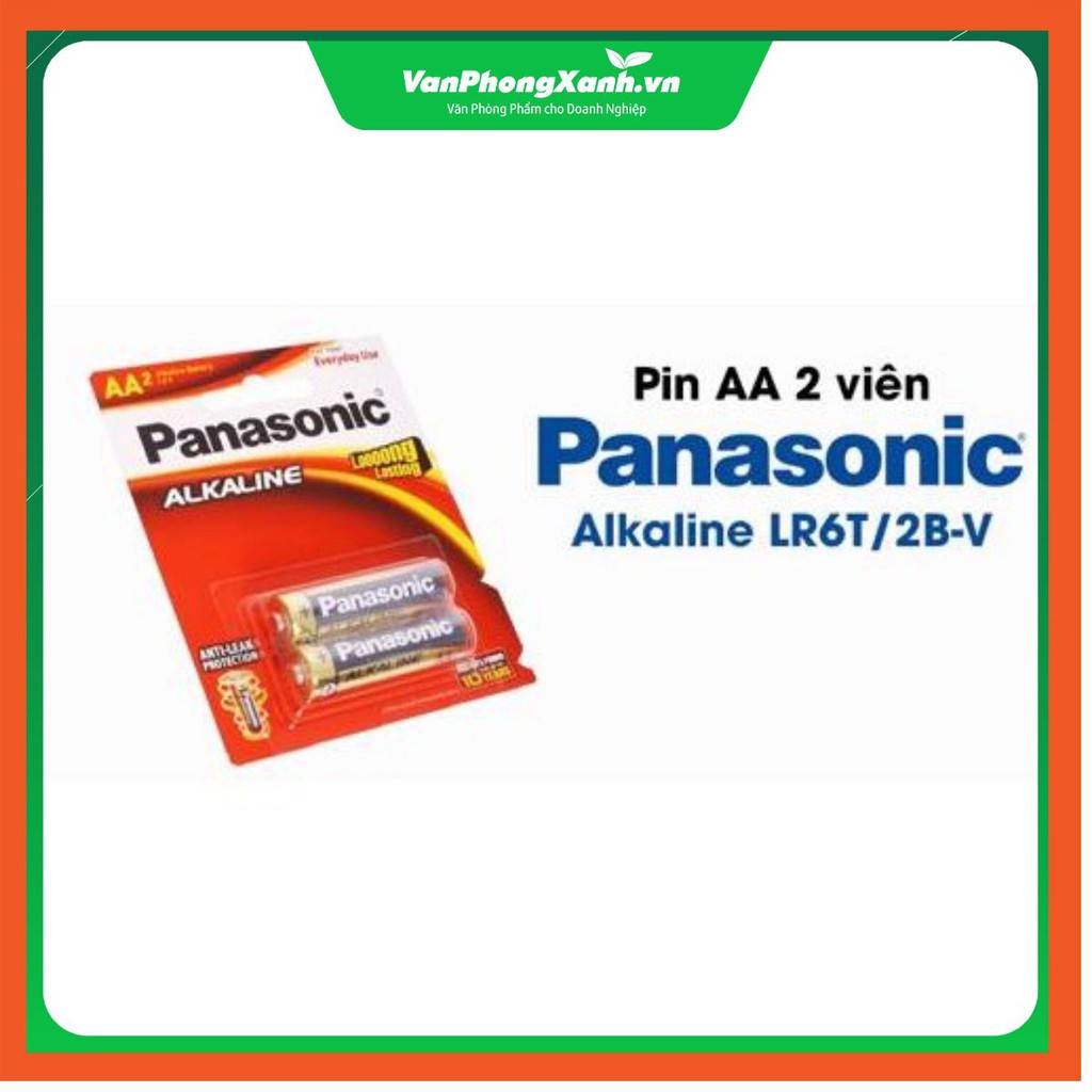 Pin Panasonic Alkaline AA (LR6T/2B)