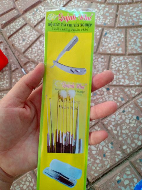 Bộ dụng cụ lấy ráy tai 7 món.