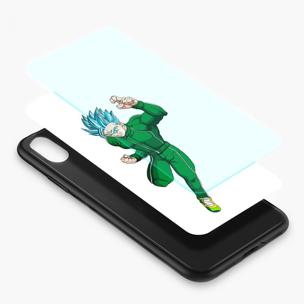 [Bb123]Ốp điện thoại in hình Super Sayan trong Dragon Ball cho iPhone 6 6S 7 Plus 8 Plus XR X XS Max