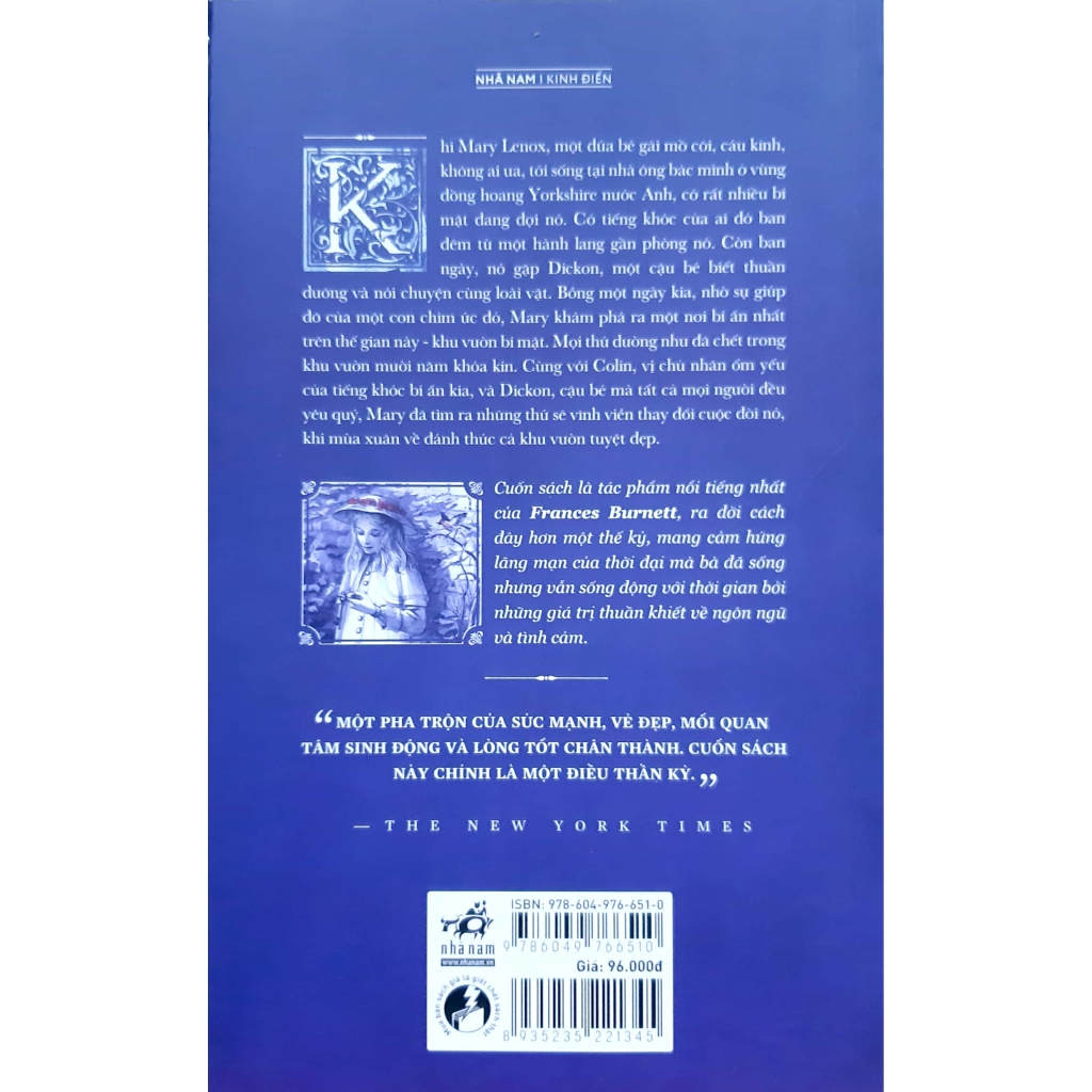 Sách - Khu Vườn Bí Mật - Nhã Nam