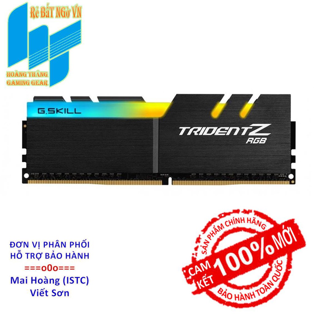 RAM G.SKILL TridentZ LED RGB 1x8GB DDR4 3000MHz - F4-3000C16S-8GTZR