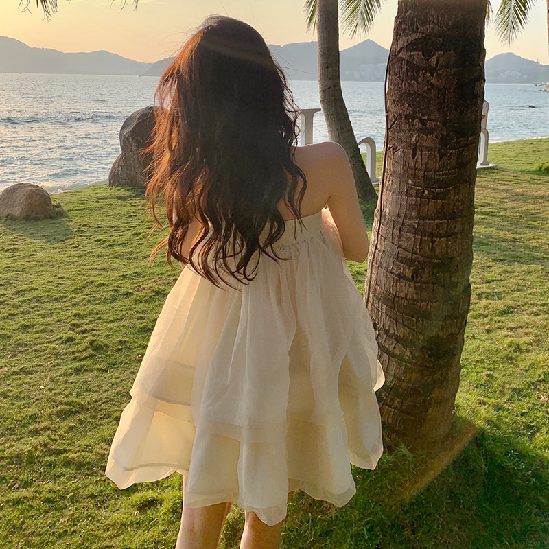 Đầm IELGY chữ A nhẹ nhàng cho nữ