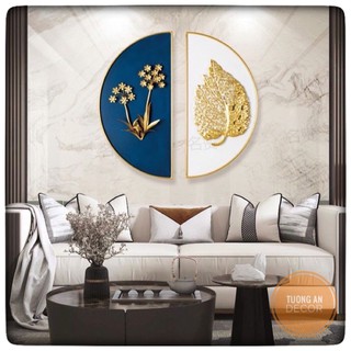 Tranh Pha lê Tròn, Bán nguyệt cao cấp, xu hướng trang trí Đẹp - Độc - Lạ năm 2021