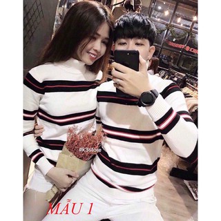 Áo len đôi cho các cặp tình nhân order- loại 1 - bao đổi trả ( 2 áo 1 nam - 1 nữ )