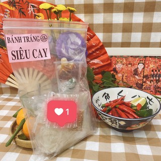 Bánh phơi sương chấm sốt SIÊU CAY