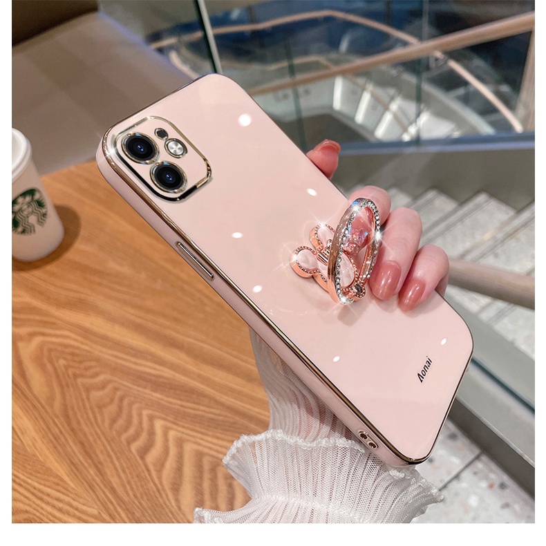 Disney Ốp Điện Thoại Hình Chuột Mickey Minnie 3D Cho iPhone 6 + 6s + 7 + 8 + xs max xr 11 pro max 12 pro max 13 pro max 14 + 14 pro max