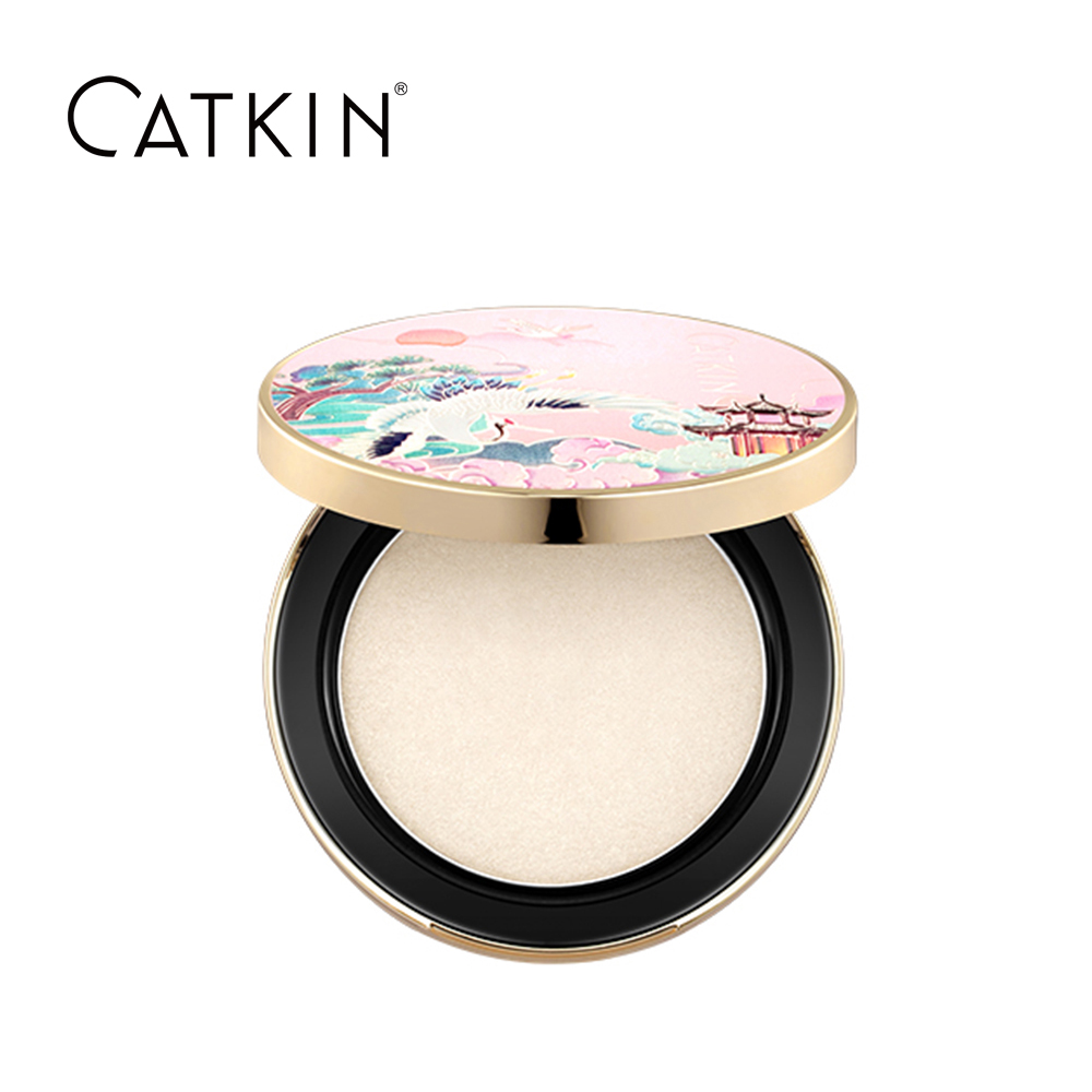 Phấn Bắt Sáng CATKIN Màu Sắc Ánh Nhũ Lấp Lánh Khối Lượng 13.5g Dành Cho Trang Điểm