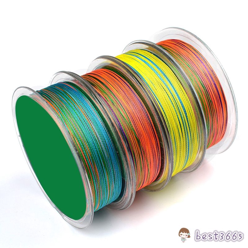 Cuộn dây câu cá 100m 5 màu chắc chắn