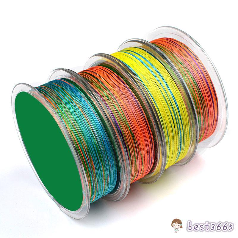 Cuộn dây câu cá 100m 5 màu chắc chắn
