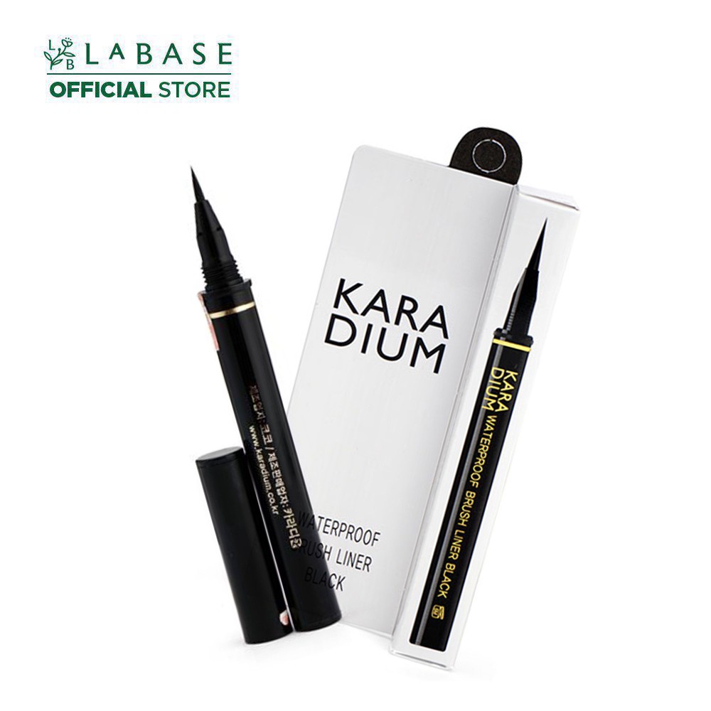 Kẻ mắt Karadium Waterproof Brush Liner Black