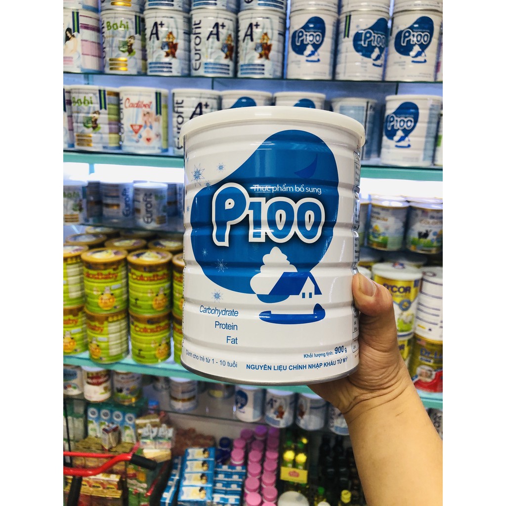 Sữa p100 lon 900g