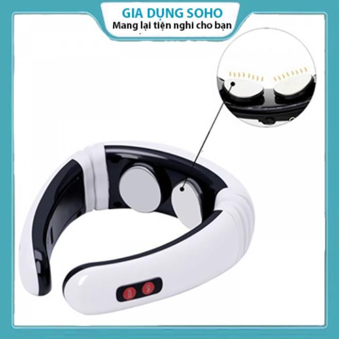 Máy Massa Cổ Vai Gáy Thông Minh SOHO, Máy Matxa Trị Liệu Cảm Ứng Điện Tử Cao Cấp