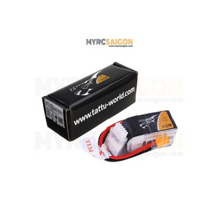 Pin tattu 4s 14.8v 450mah 75c