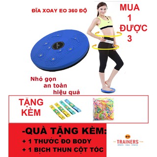 Đĩa xoay eo - Bàn xoay 360 độ hỗ trợ luyện  tập thể dục - thể thao, giúp eo thon - giáng đẹp