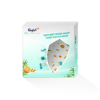 [ HC Gift] Hộp quà khăn tắm cao cấp in hình dễ thương Comfort