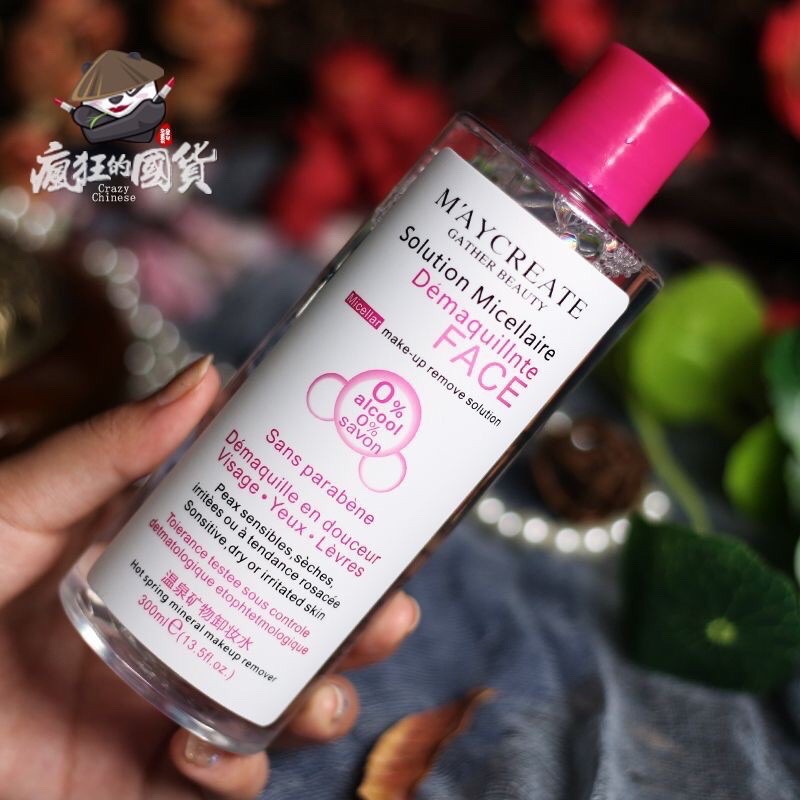 CHÍNH HÃNG_ Nước Tẩy Trang MAYCREATE Làm Sạch Da Nước Tẩy Trang Mắt Môi Phù Hợp Với Mọi Loại Da | BigBuy360 - bigbuy360.vn