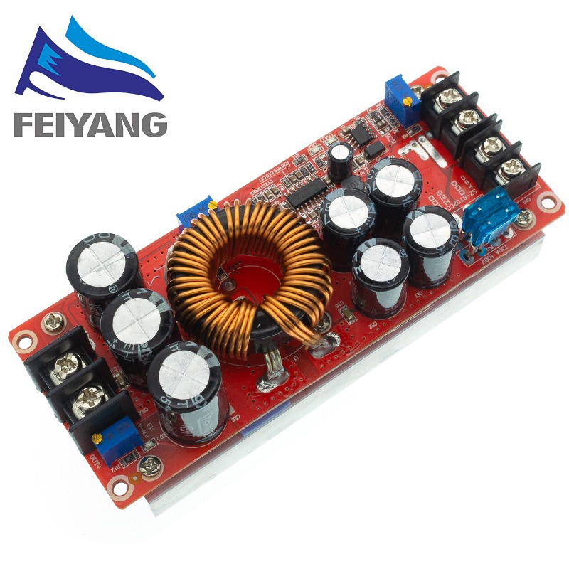 Mô Đun Tăng Áp 8-60V Sang 12-83V 1200W 20A DC Cho Xe Hơi