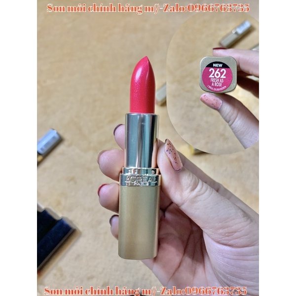 Son Chính Hãng Mỹ Loreal Colour Riche Lipstick