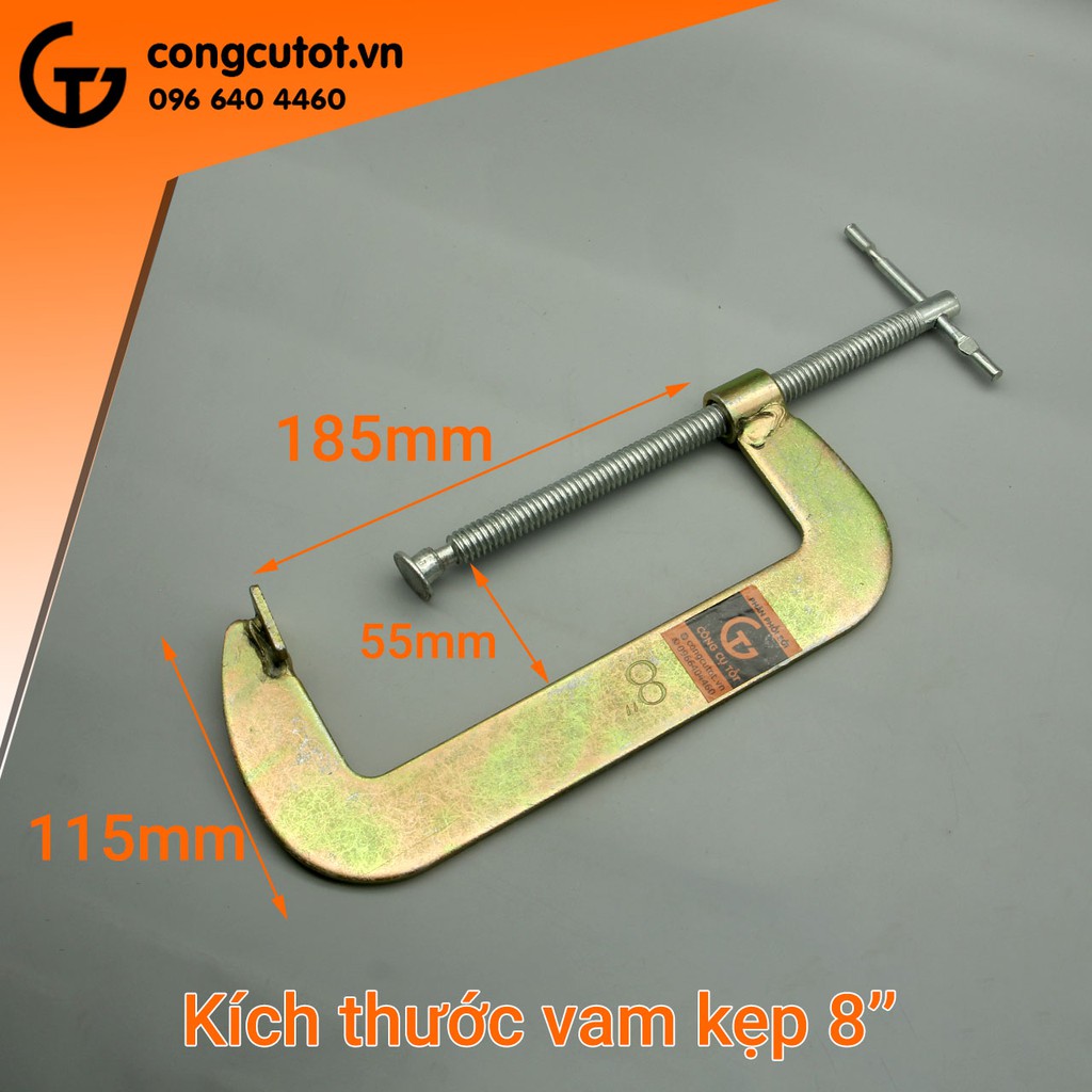 Vam chữ G (8&quot;-12&quot;)