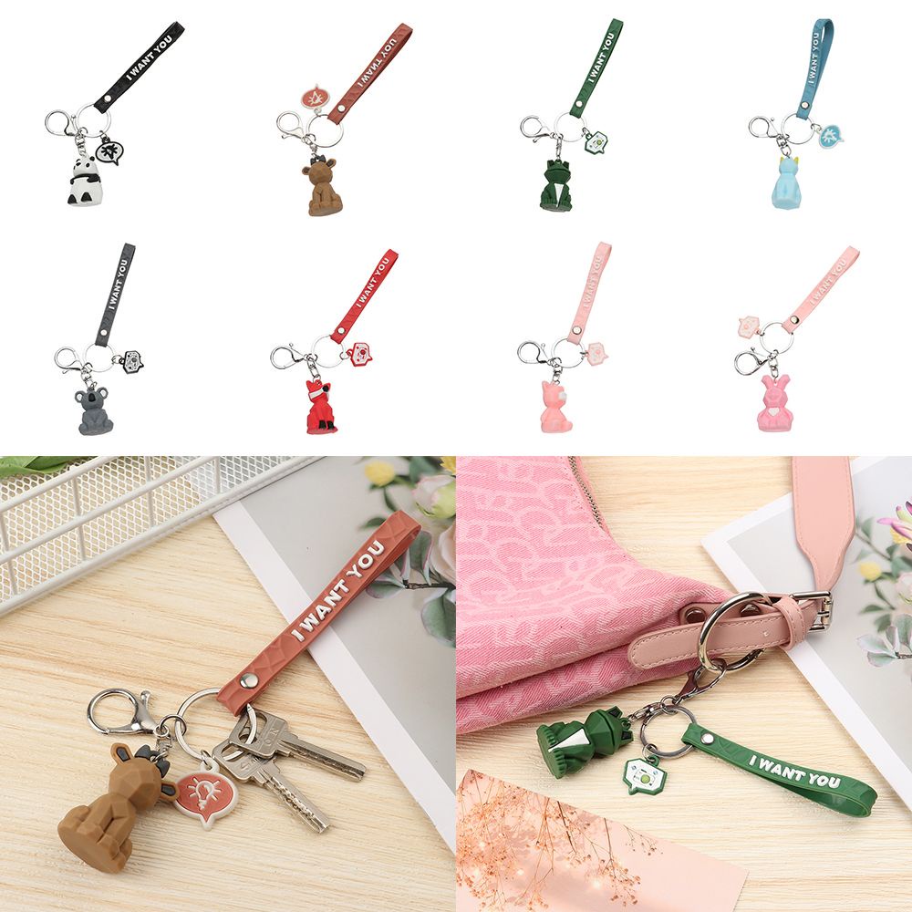 Móc Khóa Hình Động Vật Dễ Thương