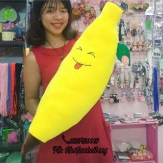 Gối ôm giá rẻ gối ôm hình trái chuối cho bé hàng việt nam