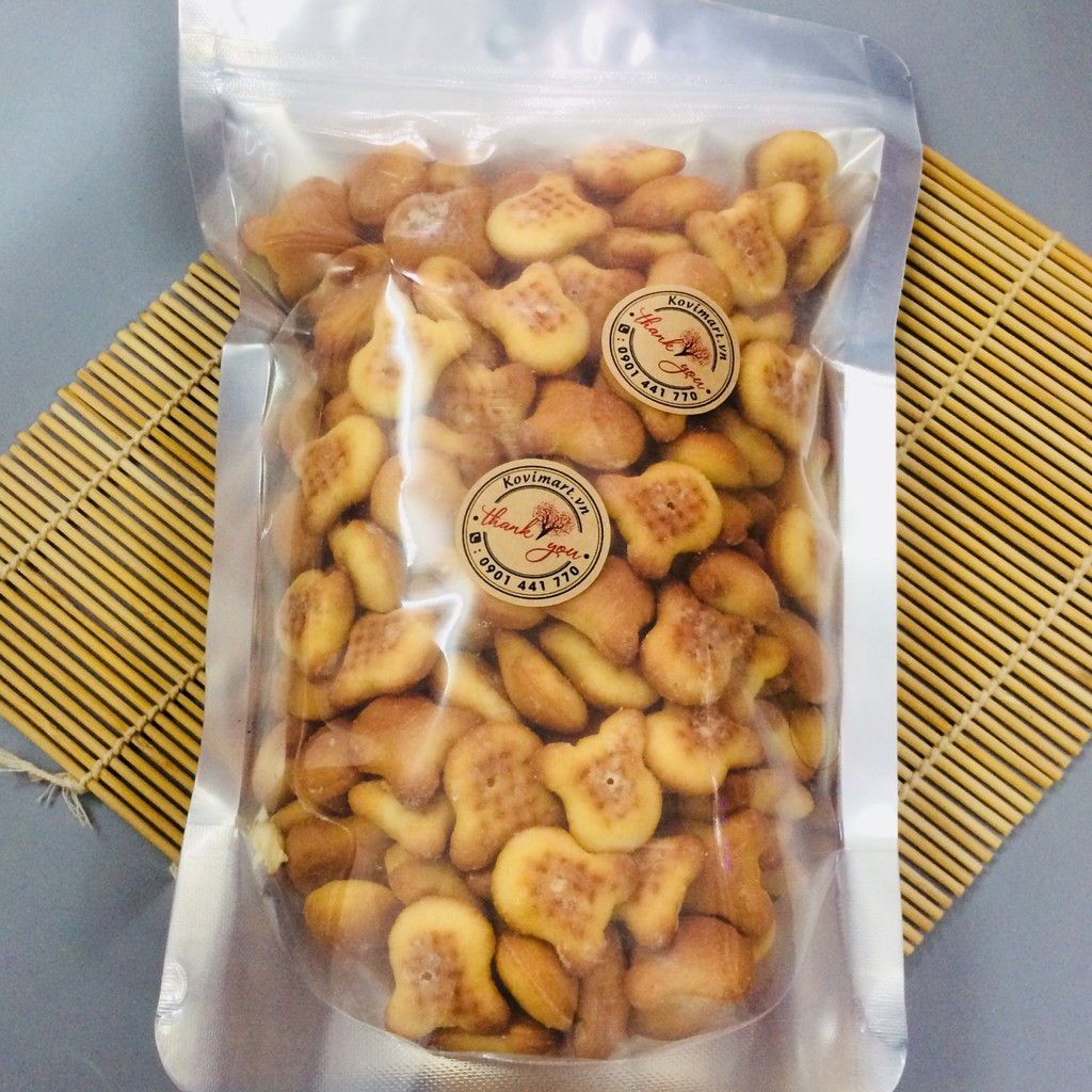 Bánh gấu nhân kem Thiên Hồng loại ngon 500G