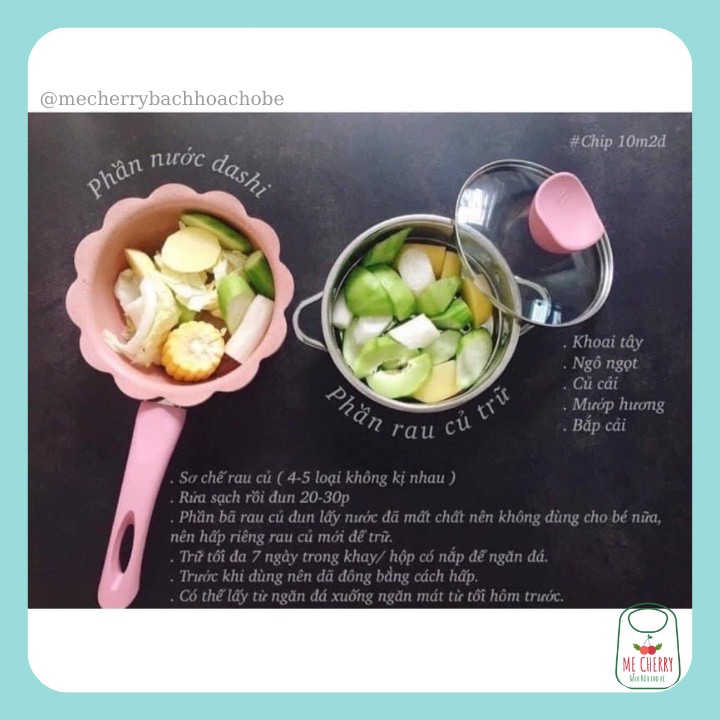 Bộ nồi chảo đá hình hoa dễ thương 16cm cho bé nội địa Trung  giành cho mọi loại bếp