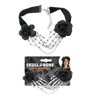 Vòng đeo cổ hình bộ xương halloween ubl uh01136