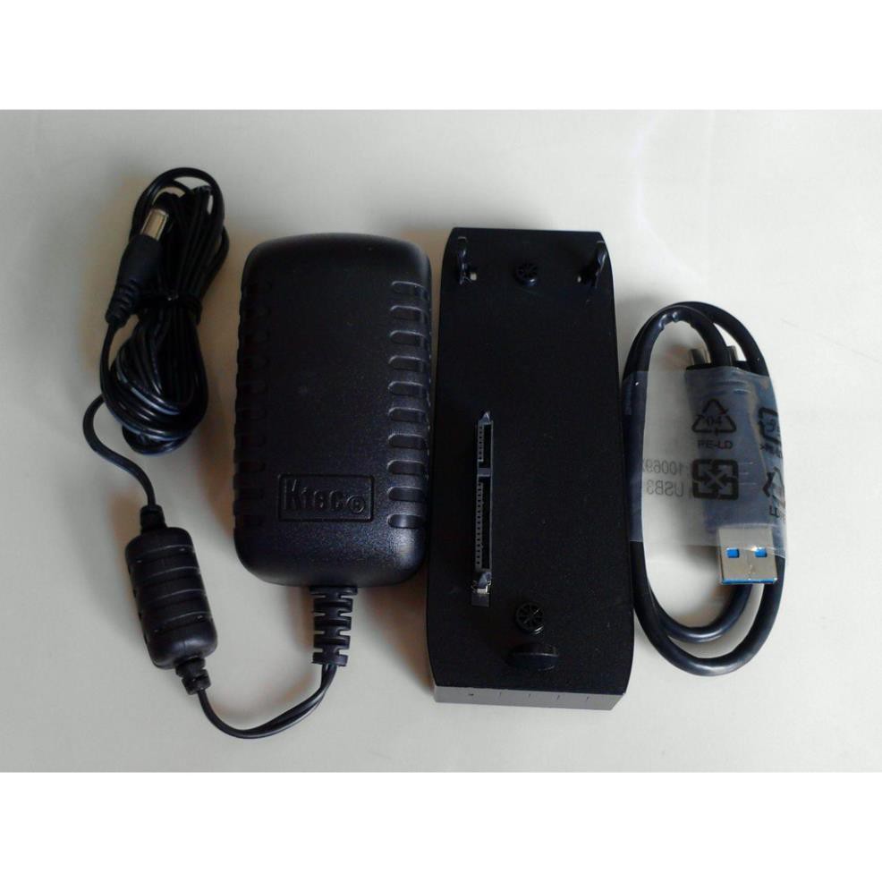 [KÈM DÂY NGUÔNG] Dock Ổ Cứng 3.5 / 2.5 USB 3.0 - Biến HDD Thường Thành HDD Di Động | BigBuy360 - bigbuy360.vn