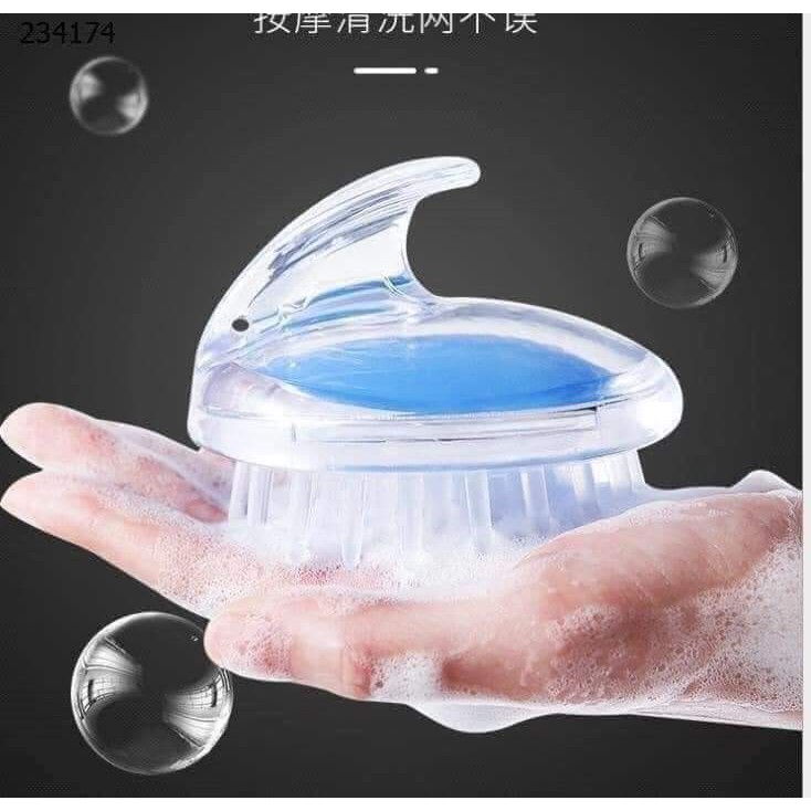 Lược Gội Đầu, Massage Đầu Thư Giản Giúp Làm Sach Da Đầu, Tẩy Tế Bào Khi Gội Đầu