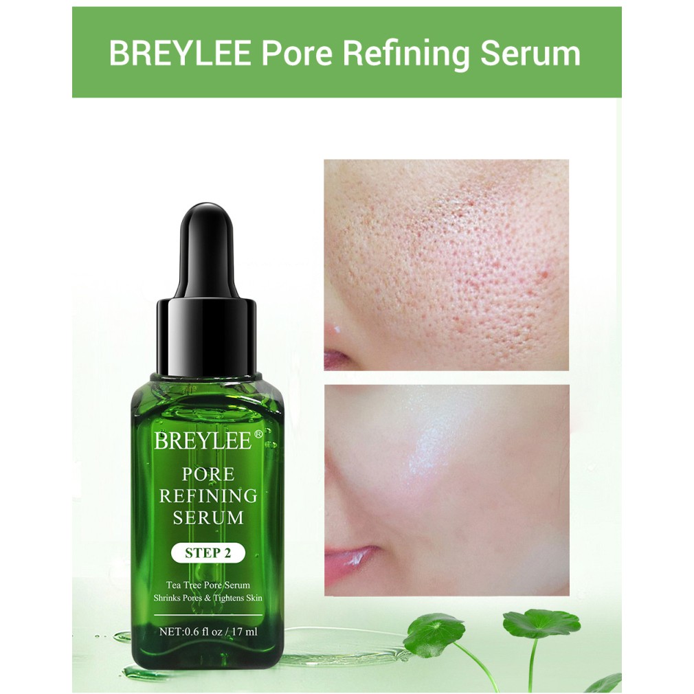 BREYLEE Step2 Serum Cấp Nước Dưỡng Ẩm Se Khít Lỗ Chân Lông Làm Săn Chắc Da Chiết Xuất Lá Trà