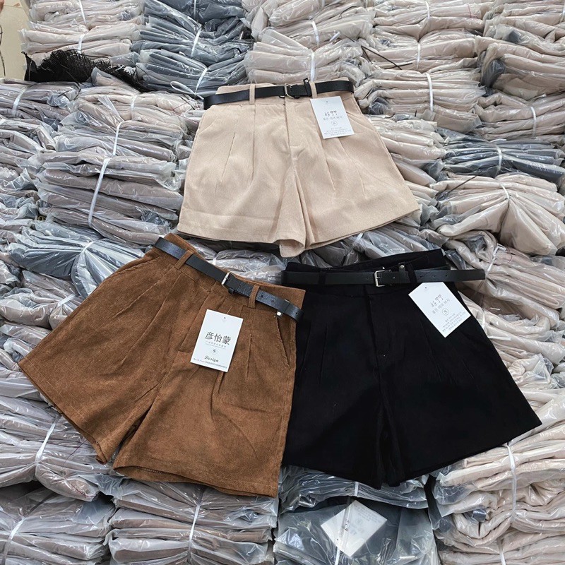 Quần Short Nhung Tăm | BigBuy360 - bigbuy360.vn