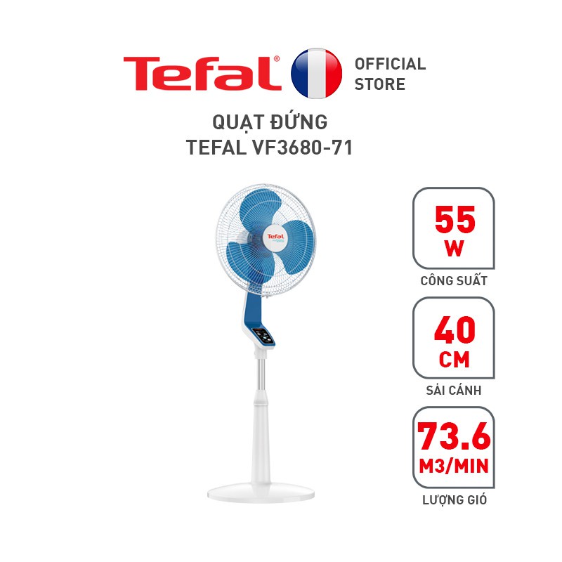 Quạt đứng Tefal VF3680-71 55W