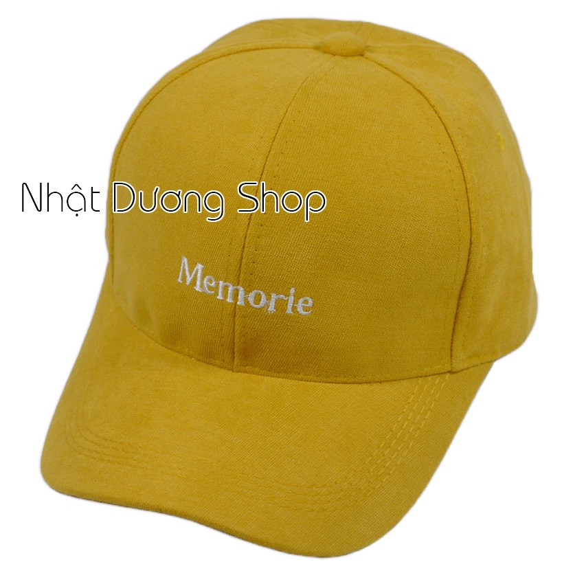 Nón kết memorie chất liệu vải nhung mềm mượt thích hợp cho cả nam và nữ