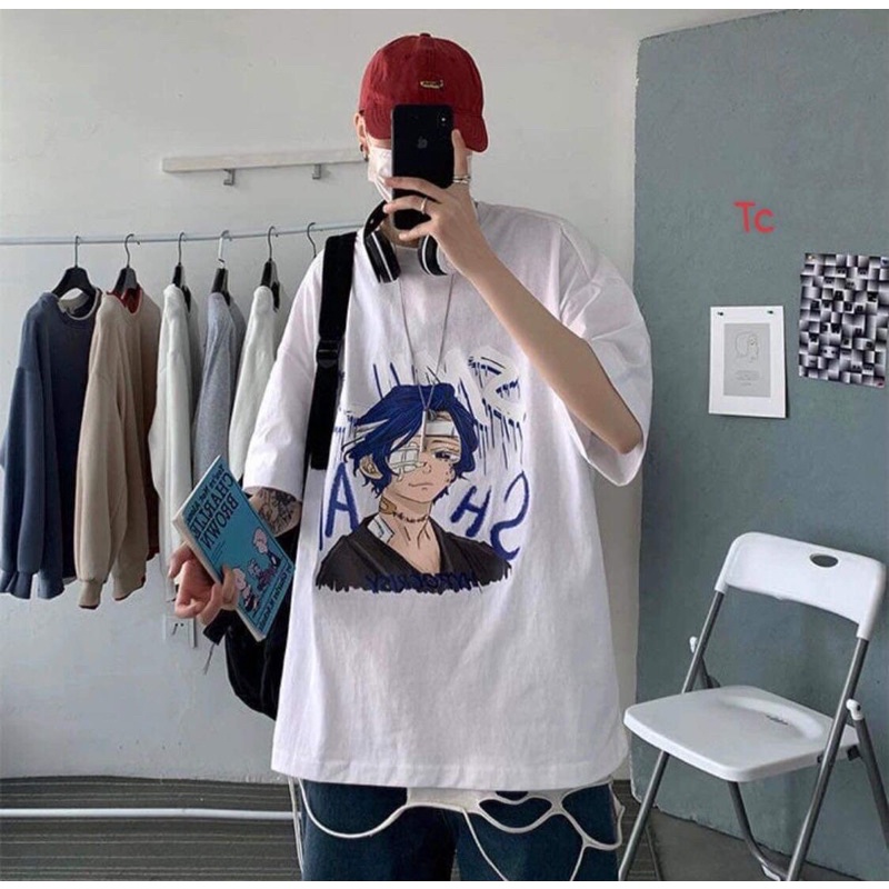 Áo thun tay lỡ cậu bé SHAM TC12