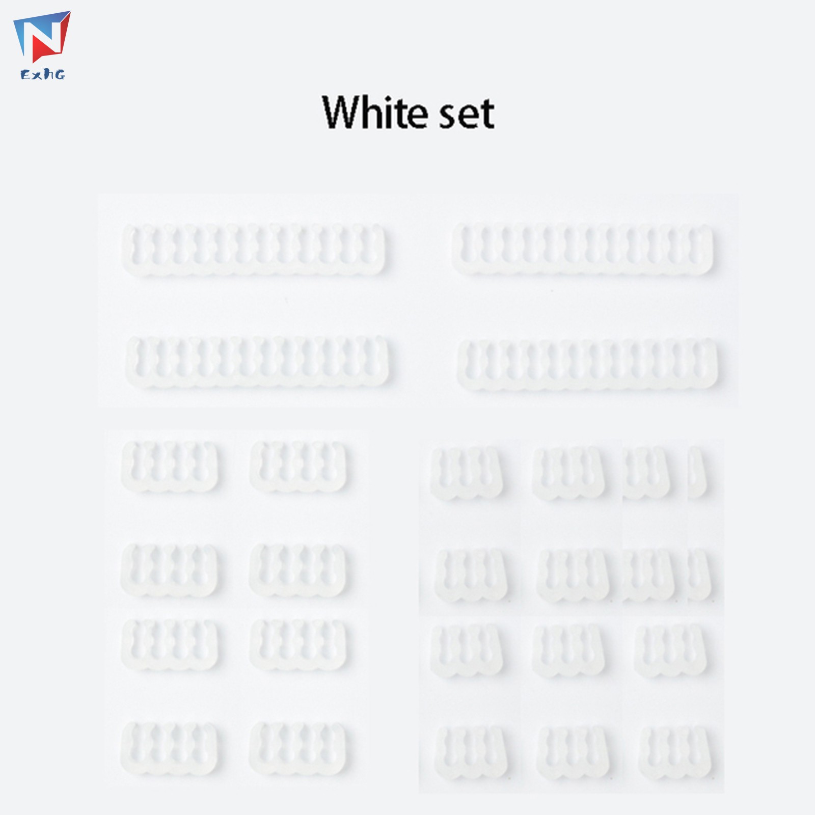 Bộ Phụ Kiện Kẹp Dây Cáp / Thẻ Đồ Họa Bằng Acrylic Tiện Dụng | BigBuy360 - bigbuy360.vn