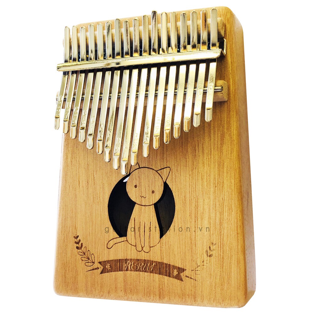 Đàn Kalimba 17 Phím KERUS - BWS Chính hãng 100% - Tặng Full Bộ Phụ Kiện - Hàng Có Sẵn