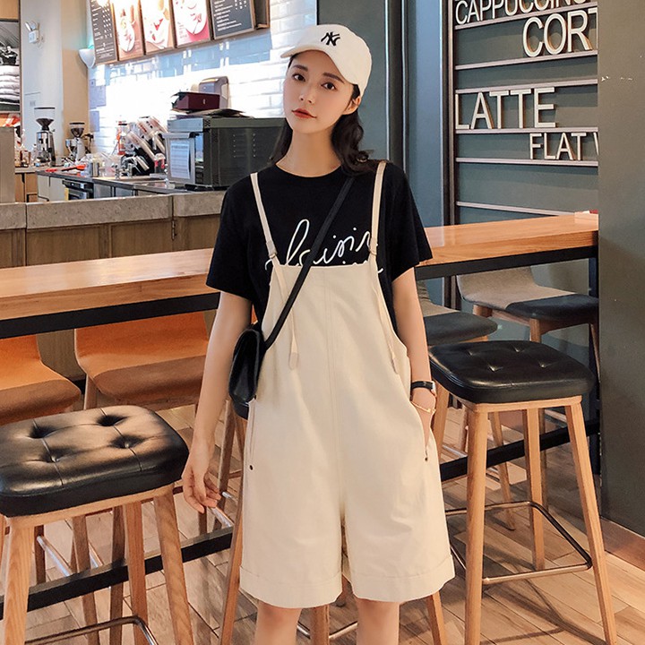 Quần yếm dây mỏng có hai túi hai bên - BKZ200319 | BigBuy360 - bigbuy360.vn