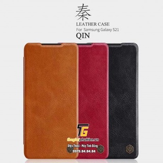 Bao da samsung galaxy s21+ plus chính hãng nillkin qin