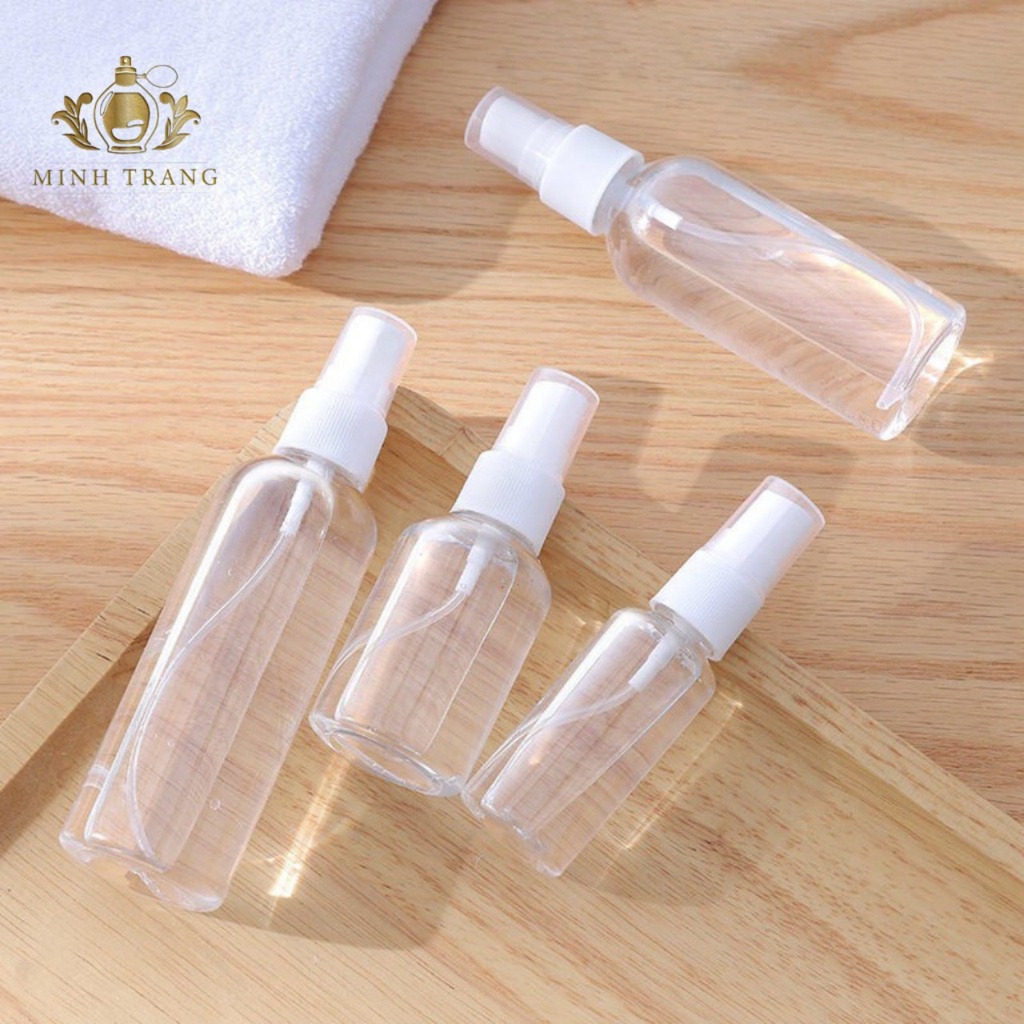 Chai Xịt Phun Sương Chiết Mỹ Phẩm - Đựng Nước Rửa Tay - Dụng Cụ Làm Đẹp 30ML/50ML/100ML