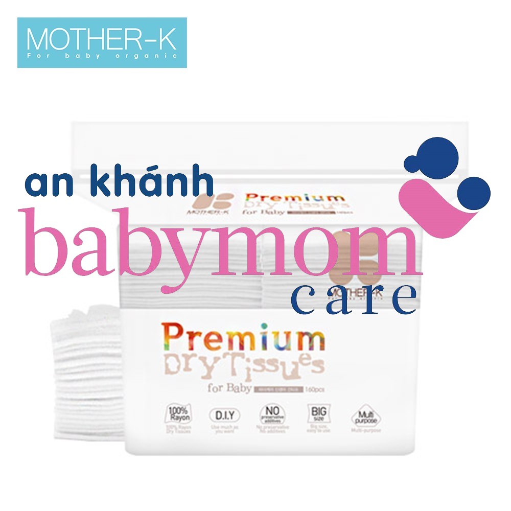 Khăn vải khô đa năng MOTHER-K Hàn quốc (BỊCH 160C) KM13268