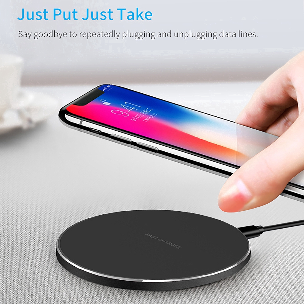 Bộ Sạc Nhanh Không Dây Gy-68 10w Cho Iphone Android Phone