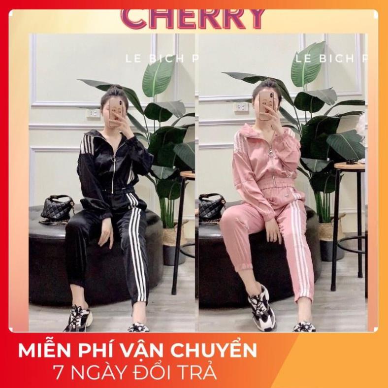 Quần áo thể thao nữ mặc nhà 💘FREESHIP💘 Bộ đồ tập nữ Chất gió lụa - HÀNG VNXK ELLY CLOTHING1