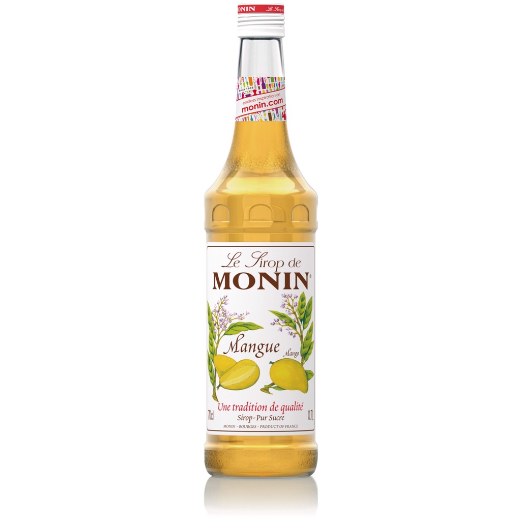 Siro Monin xoài (mango) chai 700ml. Hàng Công ty có sẵn giao ngay