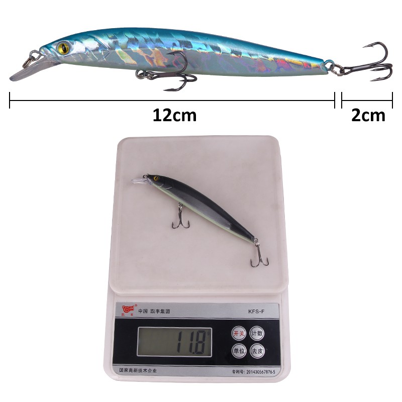 Mồi câu cá giả tiện dụng 7g/ 11.8g